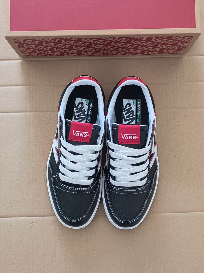 Baskets chaussures vans old skool noir taille 38.5 - photo numéro 7