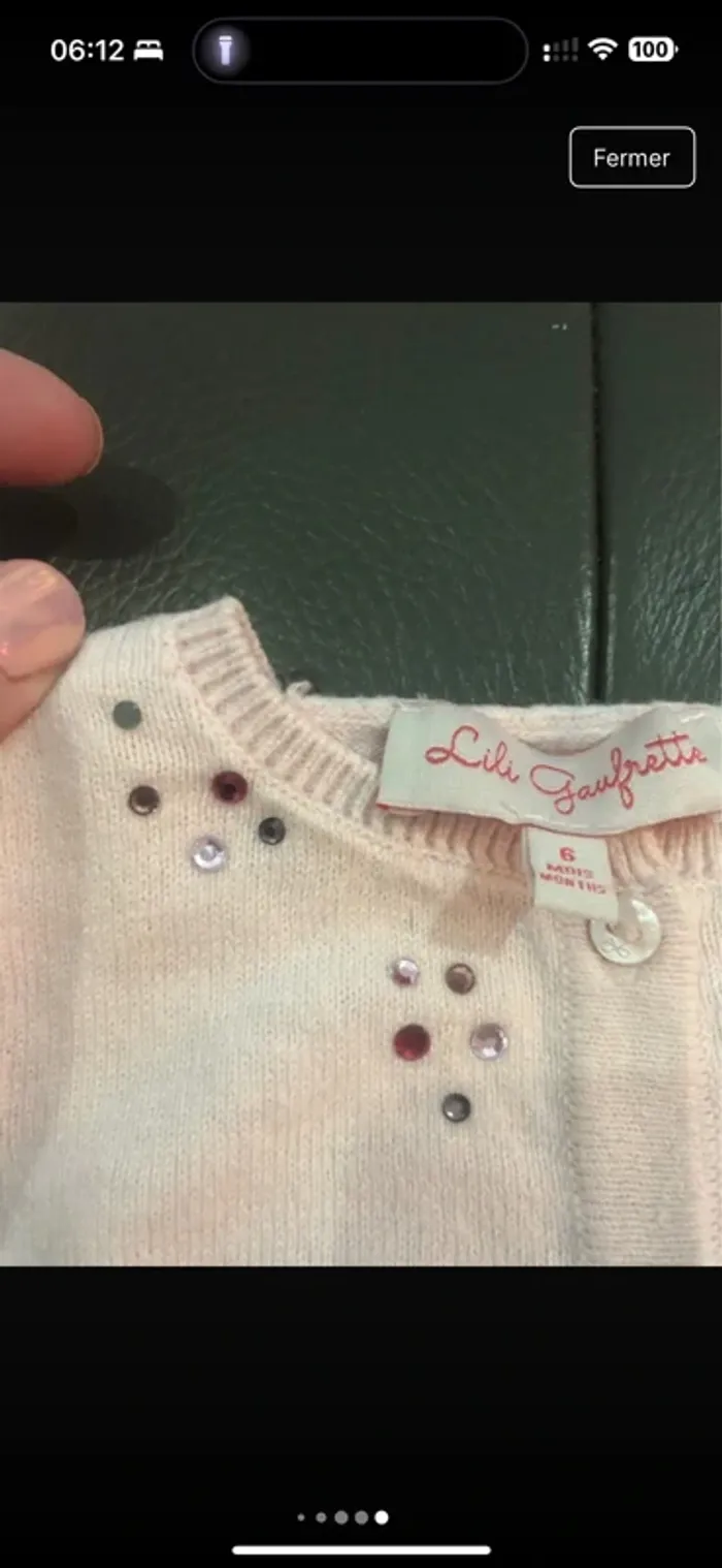 Lot de vêtements fille 6 mois demi-saison / hiver - photo numéro 15