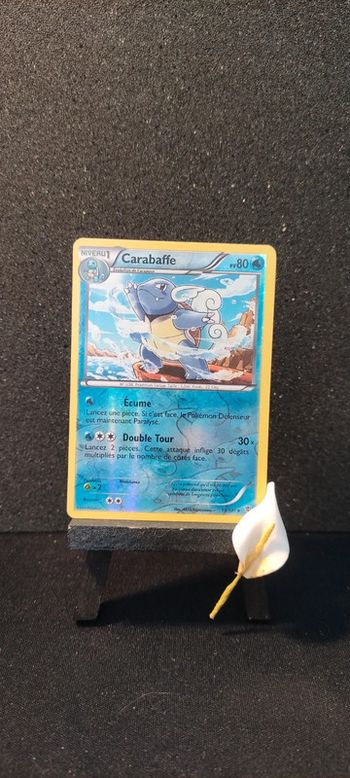 Carte pokémon Reverse, Carabaffe, Explosion plasma