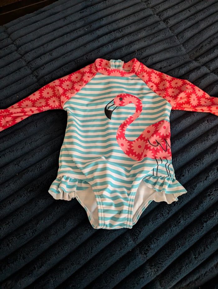 Maillot de bain 1 pièce avec manche longue - photo numéro 2