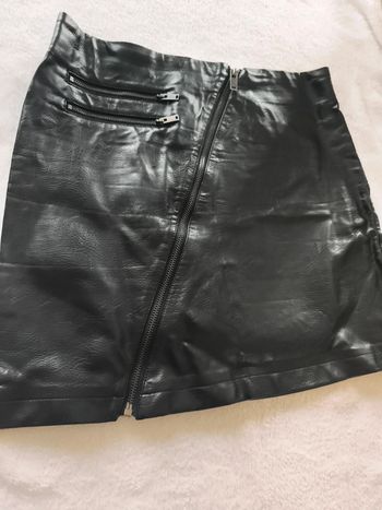 Jupe simili cuir