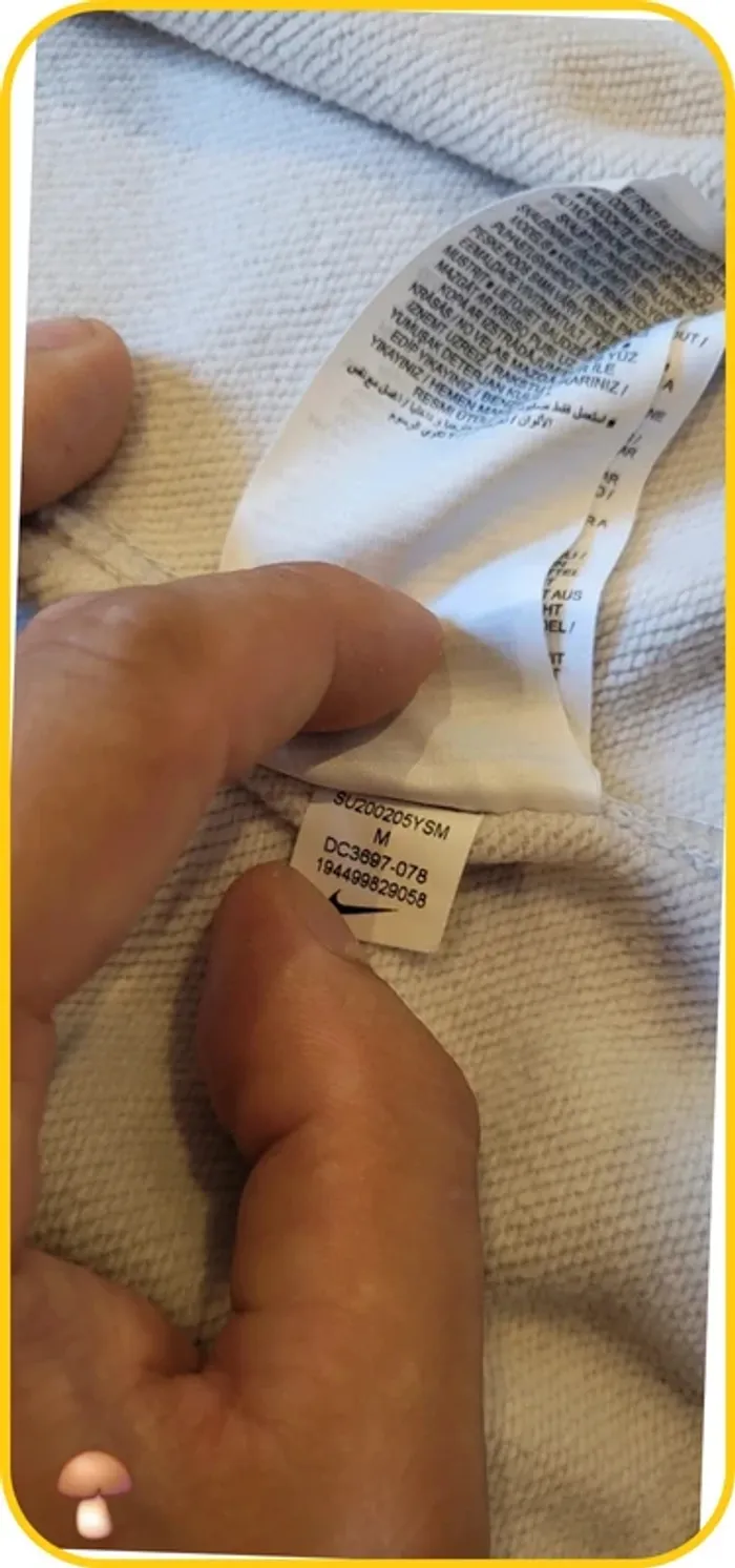 Veste à capuche Nike - Taille M Oversize - Homme - Très bon état - Blanc cassé - photo numéro 9