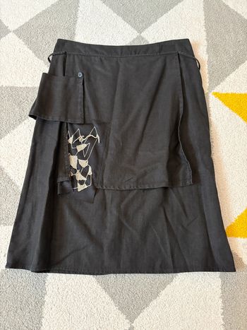 Jupe en lin La Fée Maraboutée Taille 40