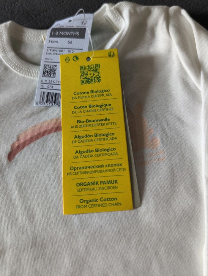 T-shirt manches longues 1/3 mois United colors of benetton - photo numéro 5