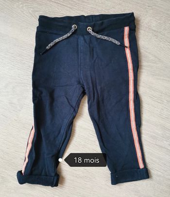 Pantalon jogging fille 18 mois