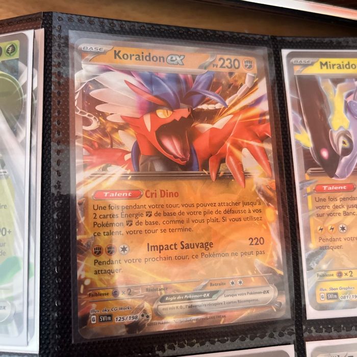 EV1 lots de 6 cartes Pokémon (Svi) - photo numéro 3