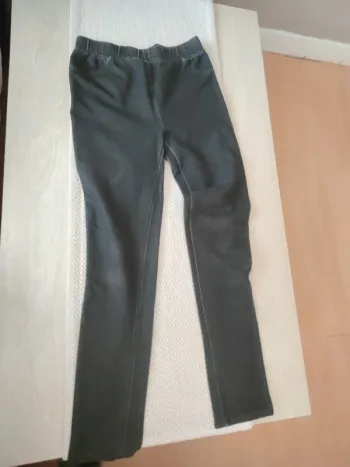 Jegging tao gris noir 12 ans