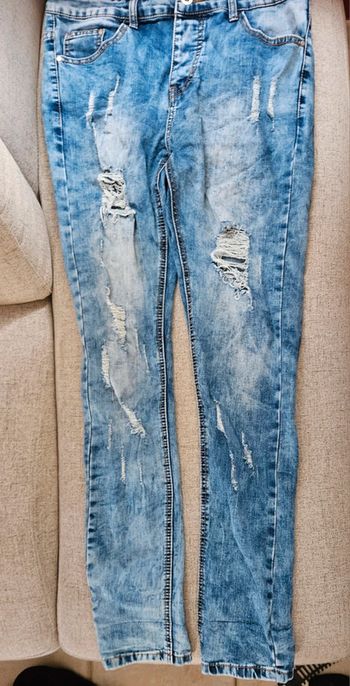 Jean troué homme 32