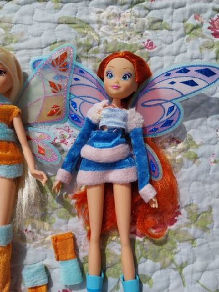2 Poupées Bloom et Stella Lovix Winx Club Witty Toys Smoby saison 4 Fairy - photo numéro 2