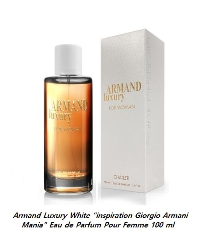 Armand Luxury White "inspi Armani Mania" Eau de Parfum Pour Femme 100 ml