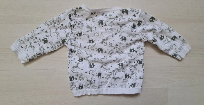 Pull garçon t3mois 60cm Vertbaudet mi-saison - photo numéro 3