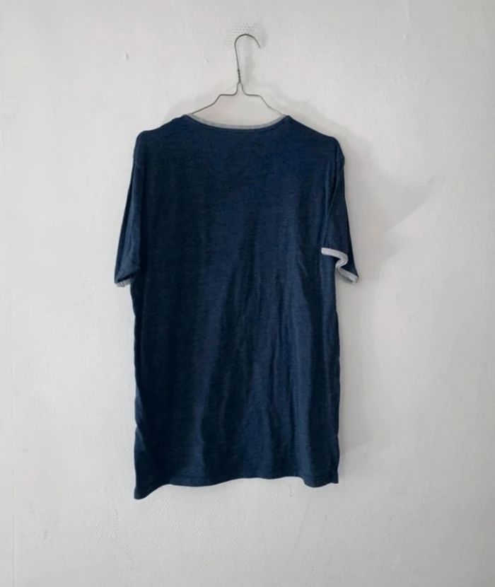 T-shirt bleu homme taille 40 - photo numéro 4