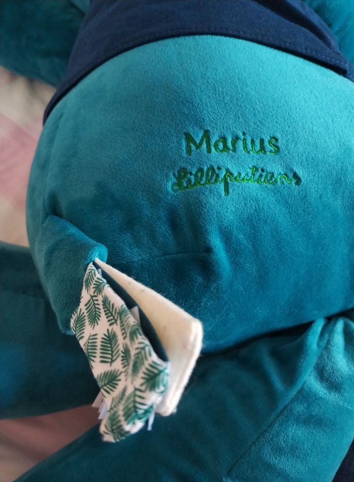 Peluche géante rhinocéros Marius neuve - photo numéro 7