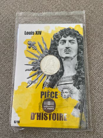 Monnaie de Paris pièce 10€ pièce d’histoire Louis XIV n06/18