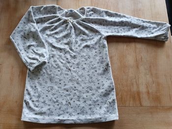 Chemise de nuit velours Petit bateau 6 ans