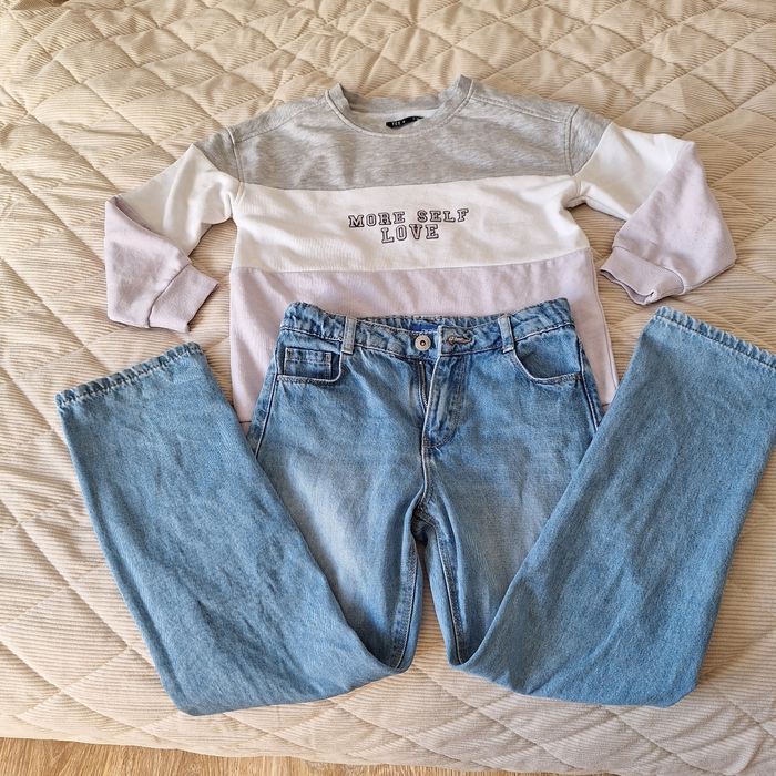 Lot pantalon et sweat taille  8 ans