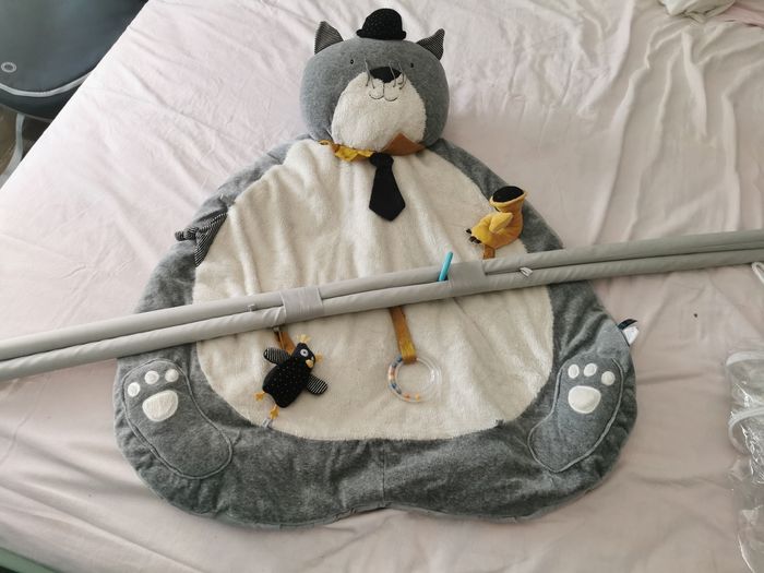 Tapis d'éveil lulu les moustache de moulin roty - photo numéro 2