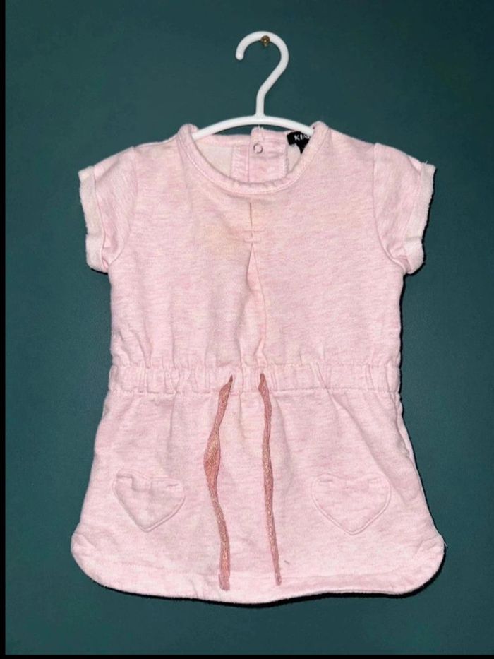 Lot trois robes manches courtes 3 mois - photo numéro 4