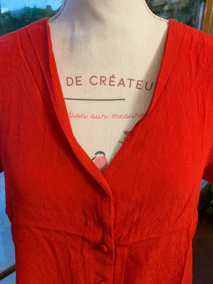 Blouse rouge Tally Weijl T.L - photo numéro 2