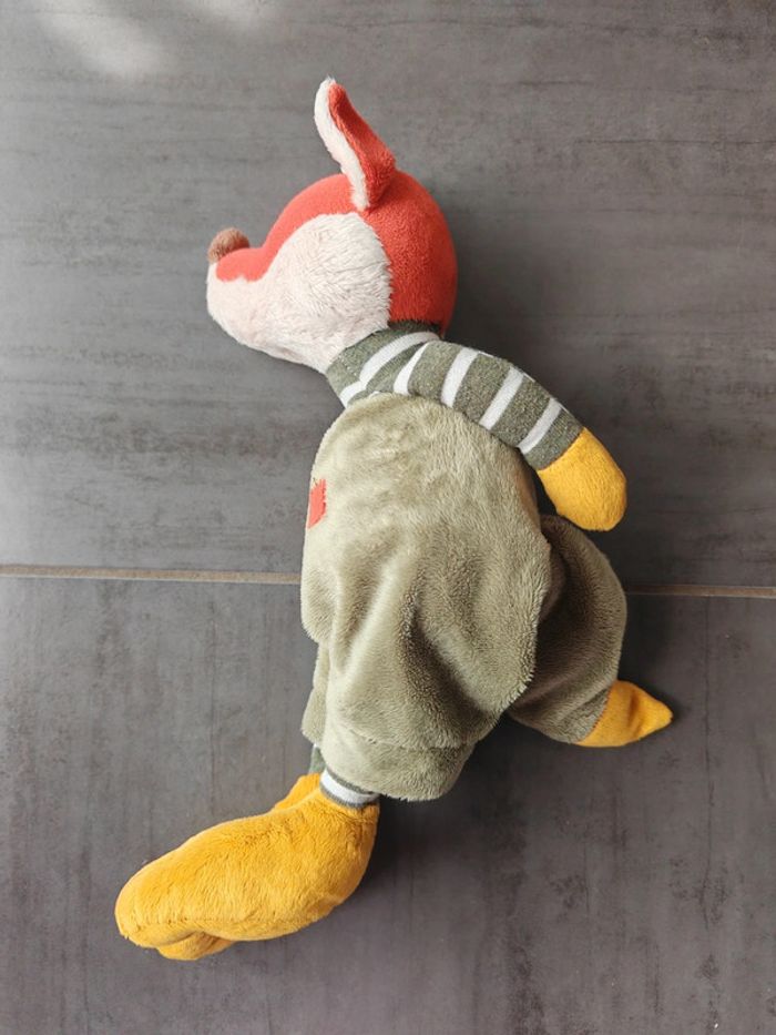 Renard en salopette - fox - doudou - photo numéro 2