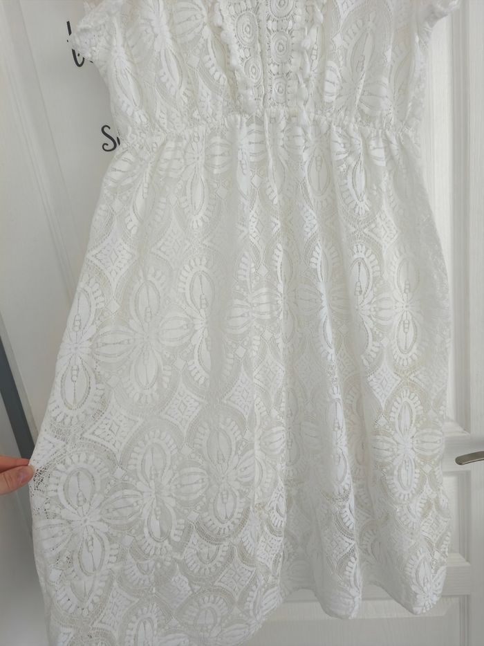 Jolie robe blanche taille unique - photo numéro 5