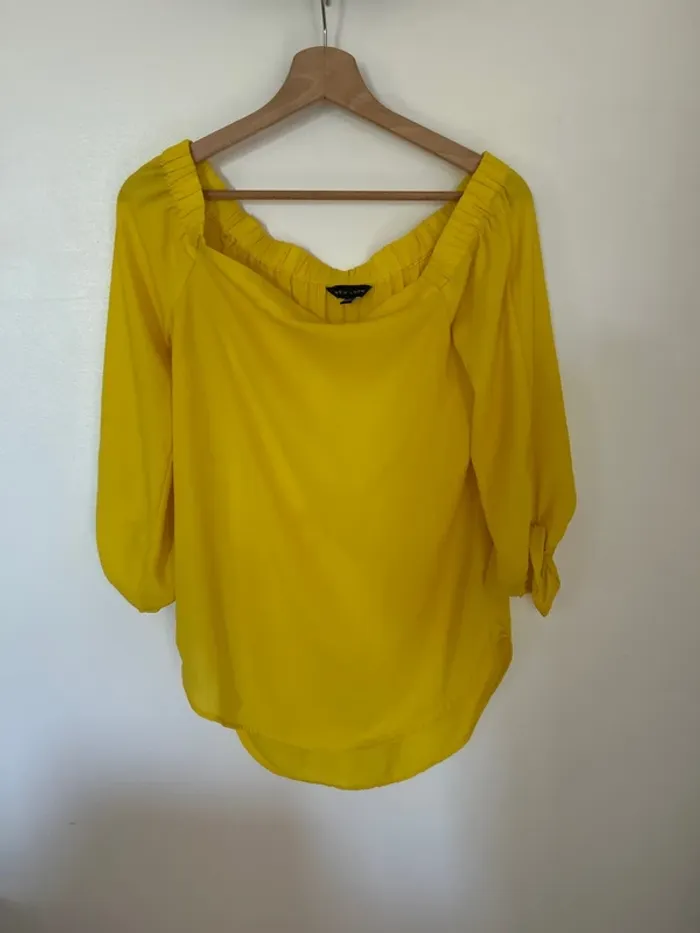 Blouse épaules dénudées