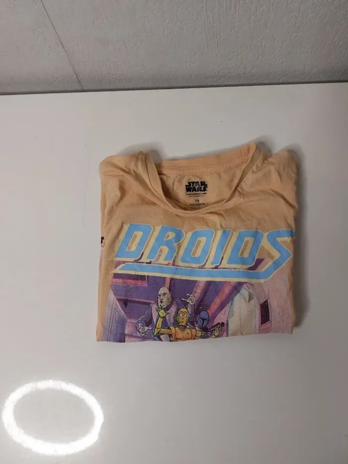 Tee-shirt imprimé jaune "Star wars" - photo numéro 2