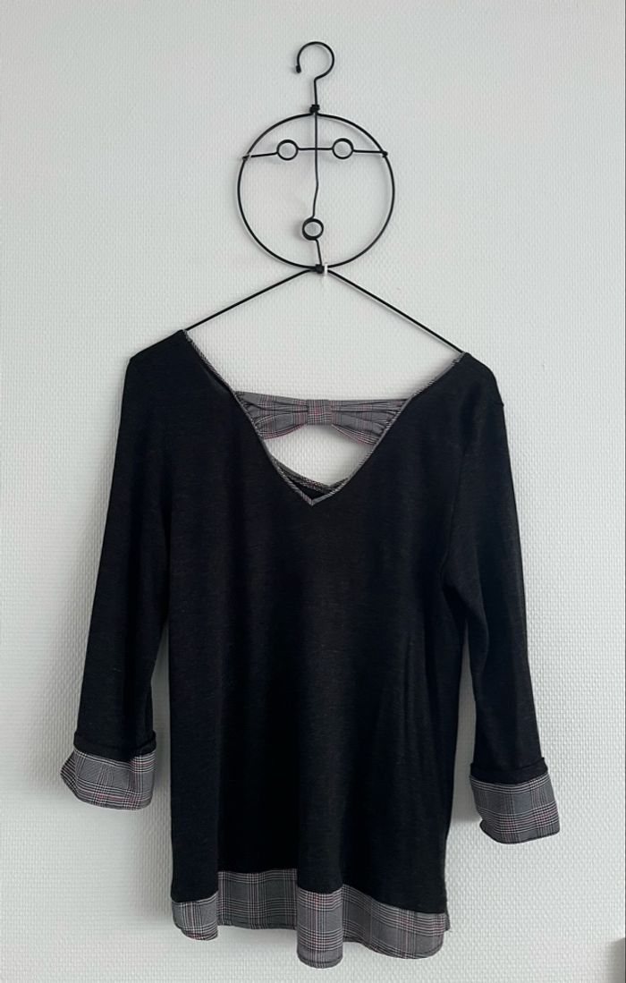 Haut noir et prince de galle - photo numéro 4