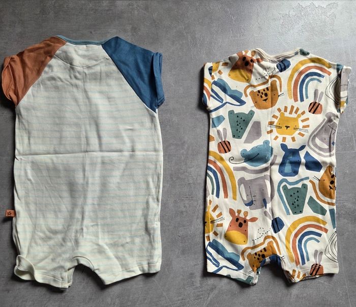 Lot de 2 grenouillères next 6mois - photo numéro 2