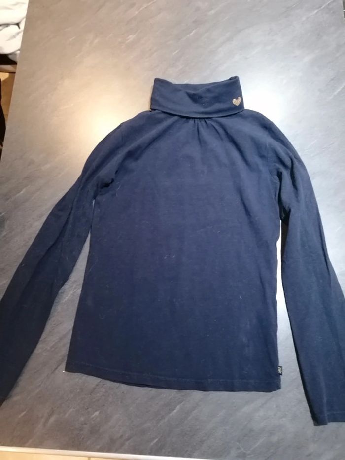 Tee-shirt manches longues avec col Okaïdi 10ans