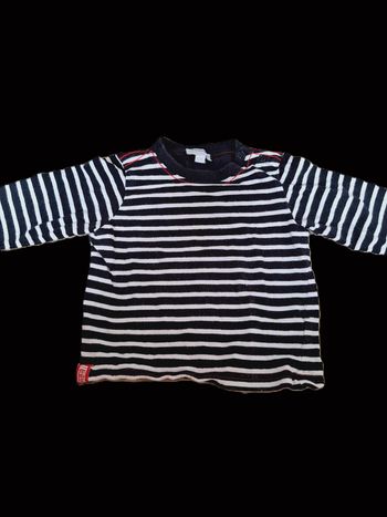 T-shirt manches longues Kimbaloo 12 mois