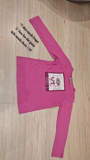 T-shirt manche longue 2ans