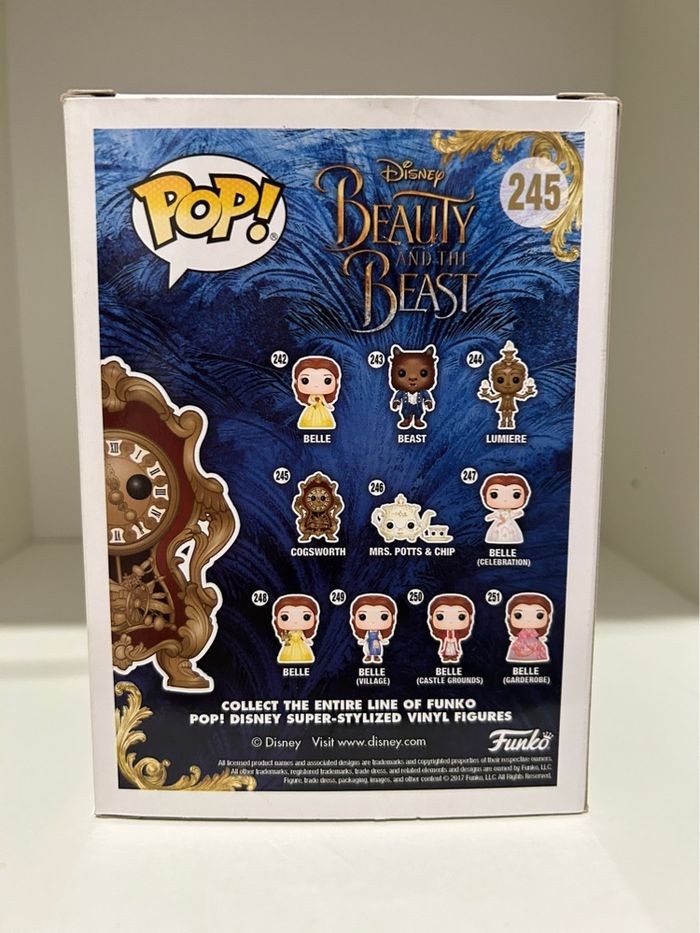 Funko Pop Disney – Cogsworth (#245) - photo numéro 2