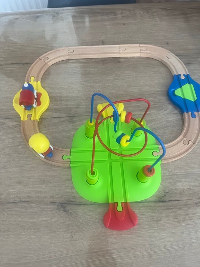 Circuit train en bois playtive - photo numéro 2