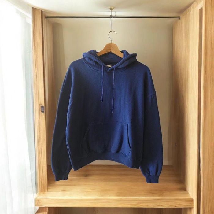 sweat à capuche Jennyfer bleu taille M