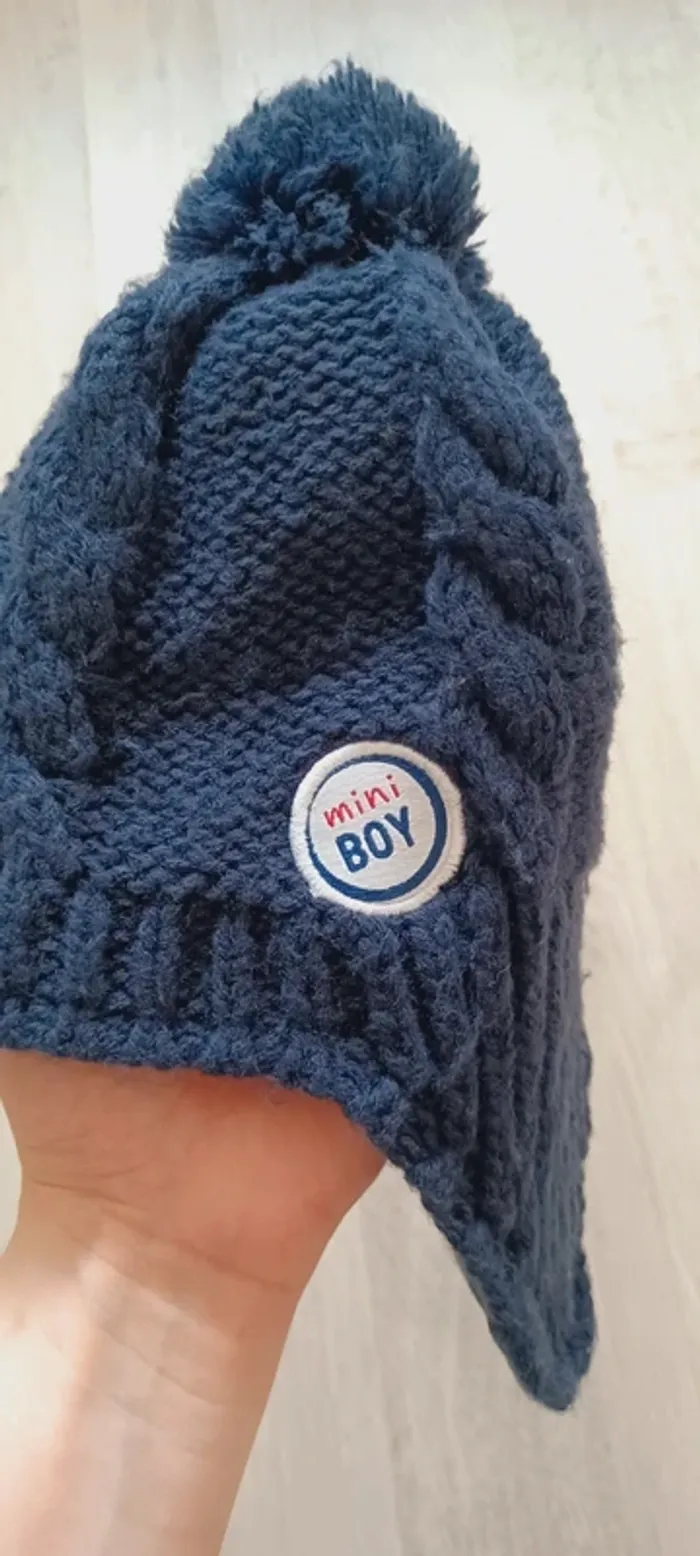 Bonnet péruvien bébé taille 6-12 mois - photo numéro 3