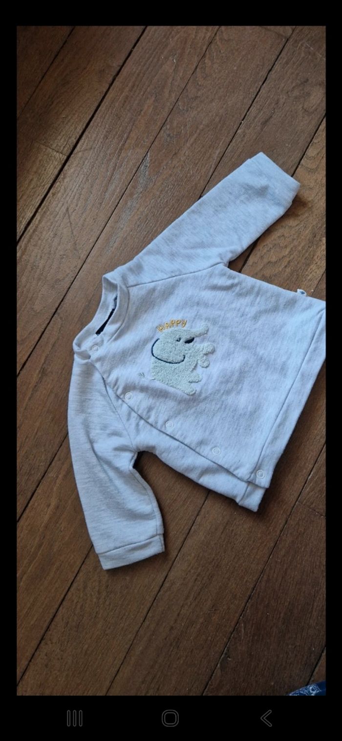 Gilet 1-3 mois