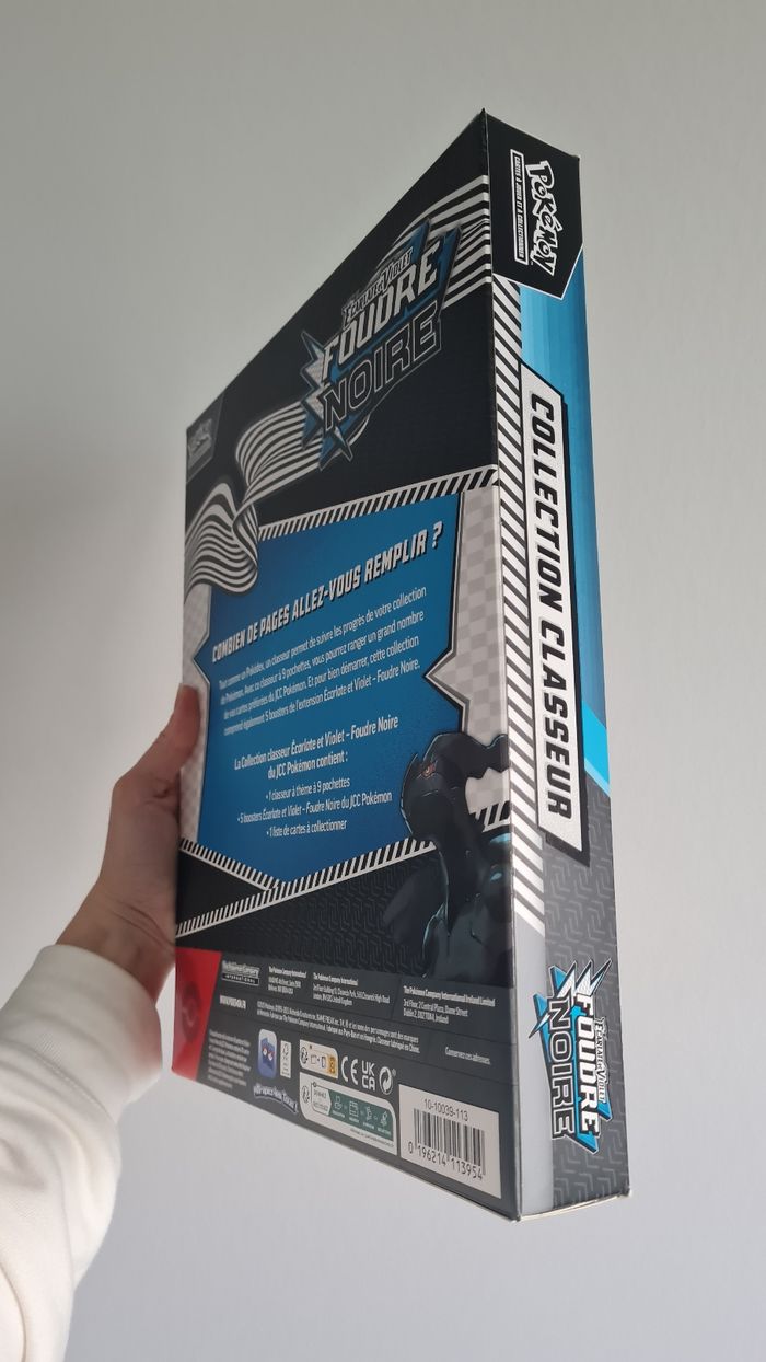 Coffret classeur foudre noire pokemon - photo numéro 6