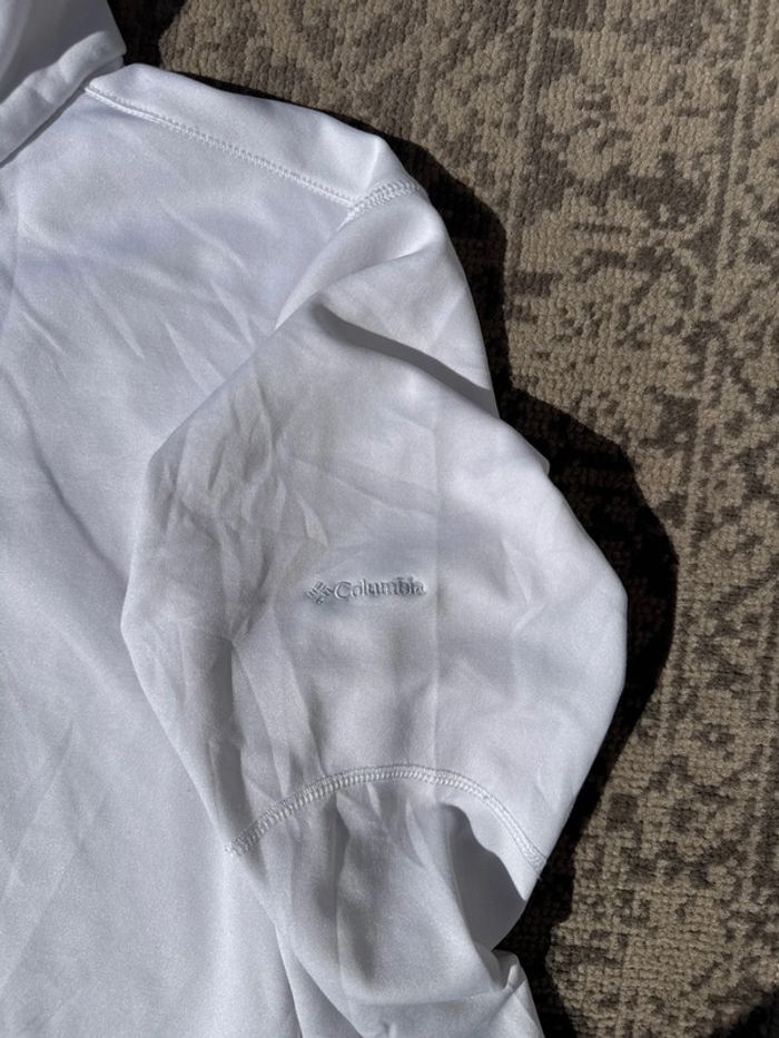 Veste zippée blanche Columbia femme - Taille XL - photo numéro 3