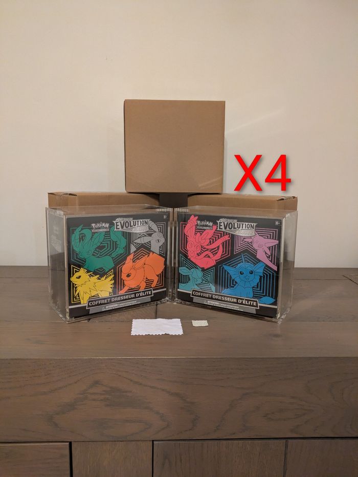 Lot de 4 Protection acrylique ETB