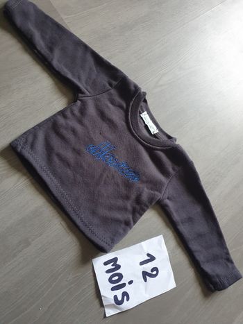 Pull 12mois garçon