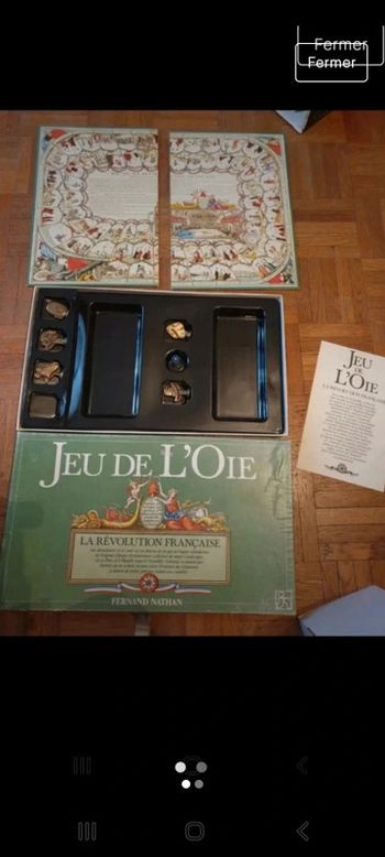 Magnifique jeu de l oie 1989 nathan