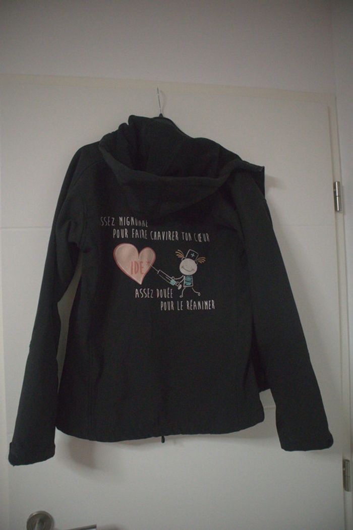 Manteau noir taille M - photo numéro 2