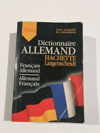 Mini dictionnaire Allemand 🇩🇪
