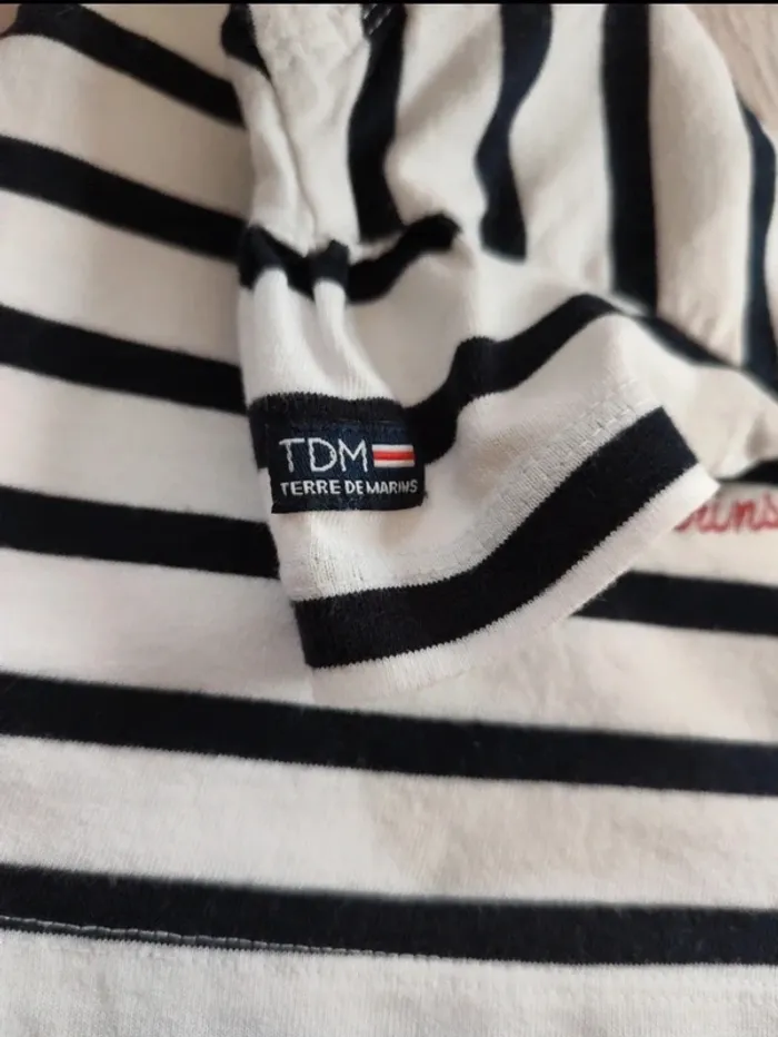 Tee-shirt terre de marins 6M/67cm - photo numéro 5