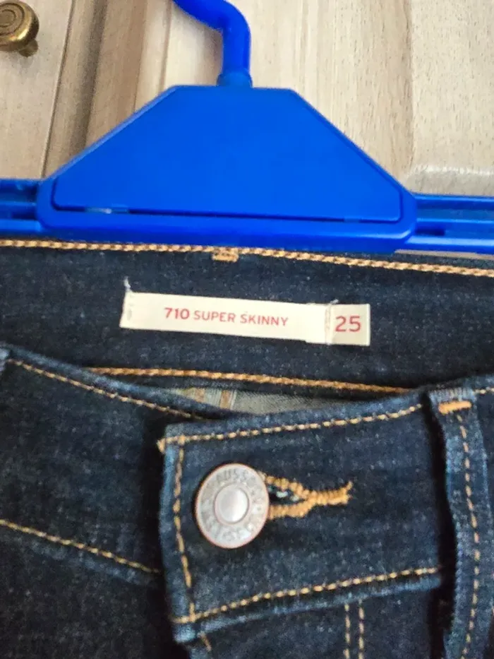 Jean super skinny levi's levis 710 w25 l28 - photo numéro 2