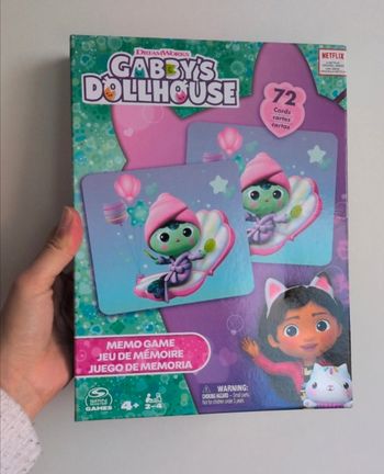 Jeu memory Gabby's Dollhouse 