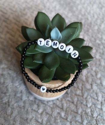 Bracelet Perle - Cadeau Témoin mariage / Demoiselle d'Honneur / Team Bride