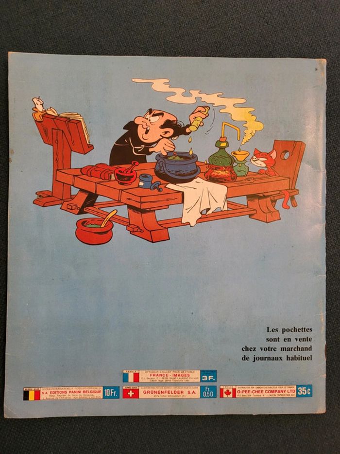 1985 Album Panini ancien livre La Parade des Schtroumpfs complet stickers autocollants collection - photo numéro 2