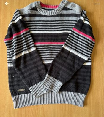Pull rayé terre de marins 5 ans 